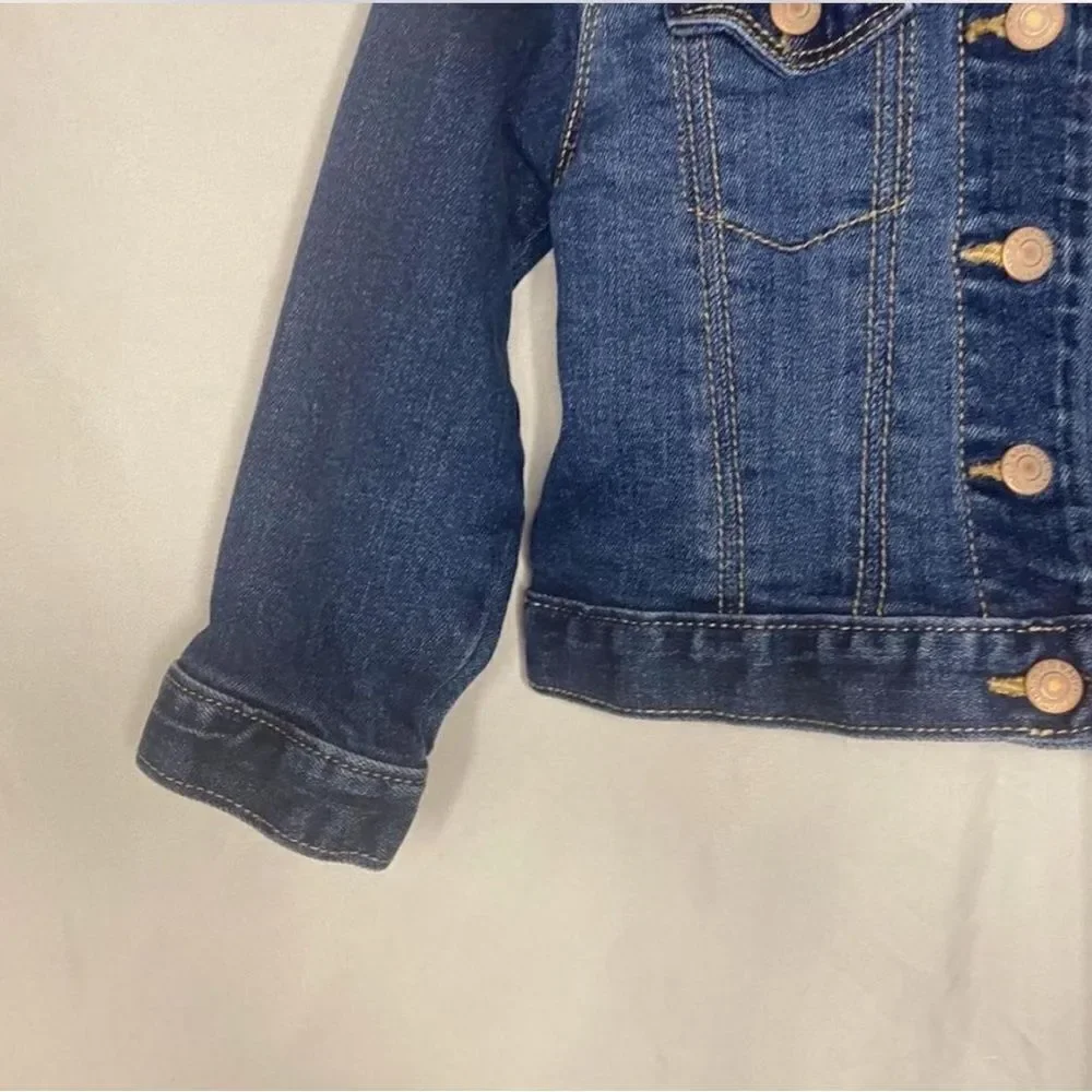 Old Navy Toddler Denim Jacket Size 18-24m